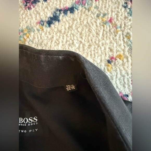 Hugo Boss Black Button Down Two Ply Dress Shirt - Picture 4 of 4